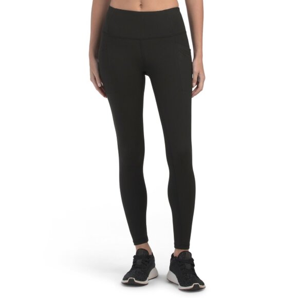 JUICY COUTURE ANTHRACITE Rhinestone Logo Leggings - Picture 1 of 2
